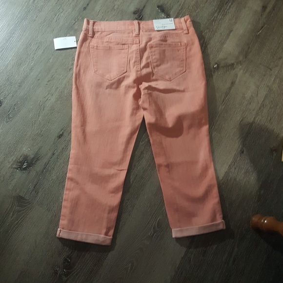 NWT JESSICA SIMPSON ROLLED CROP SKINNY SIZE 12 - Picture 4 of 4